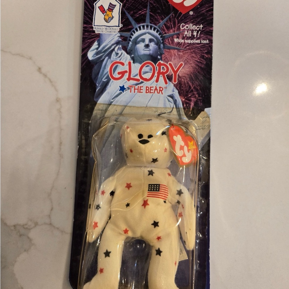 Authentic "Glory" Ty 1997 Beanie Baby In The Box, RARE